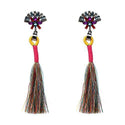 Boucles d'oreilles boho à franges - Mode