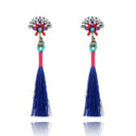 Boucles d'oreilles boho à franges - Mode