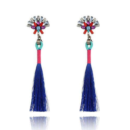 Boucles d'oreilles boho à franges - Mode
