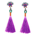 Boucles d'oreilles boho à franges - Mode