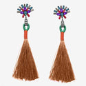 Boucles d'oreilles boho à franges - Mode