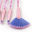 Ensemble Pinceaux Paillettes - Rose & Bleu