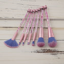 Ensemble Pinceaux Paillettes - Rose & Bleu