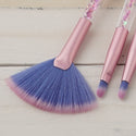 Ensemble Pinceaux Paillettes - Rose & Bleu