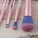 Ensemble Pinceaux Paillettes - Rose & Bleu