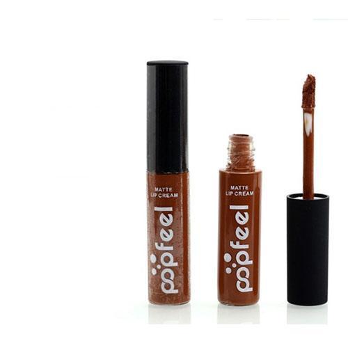 Rouge à lèvres mat 123maquillage Marron 