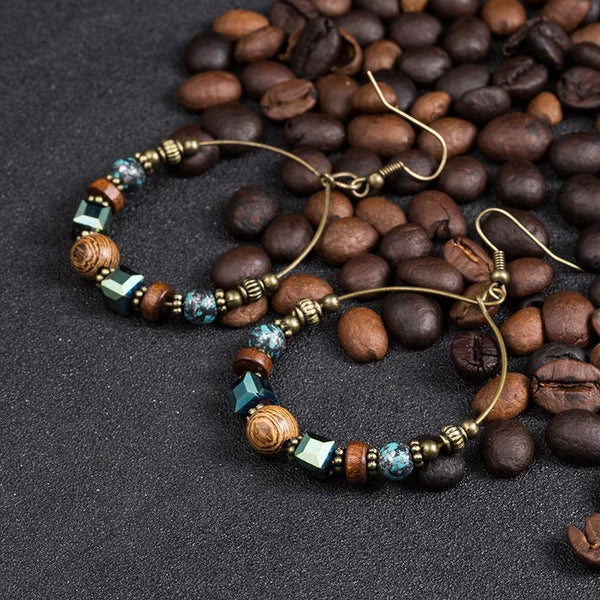 Boucles d'oreilles en Métal Style Boho