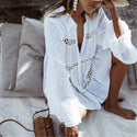 Tunique de plage style bohème