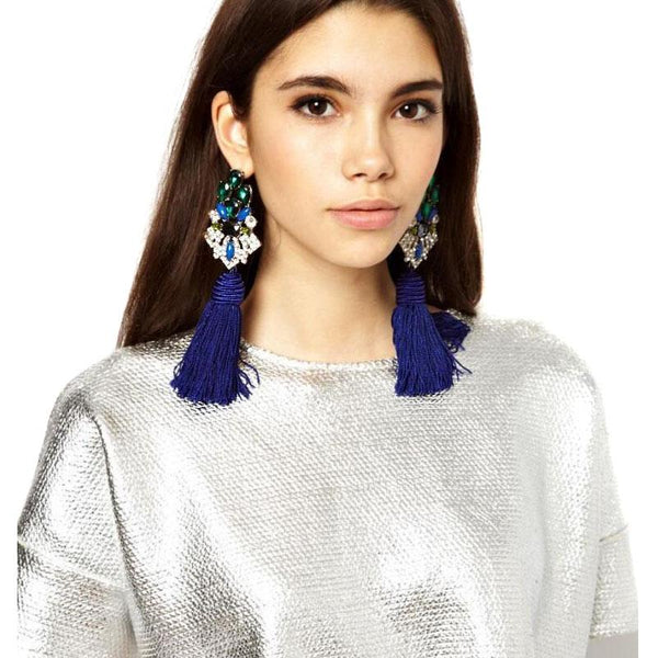 Boucles d'oreilles à franges