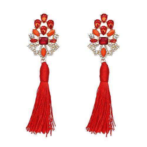 Boucles d'oreilles à franges - Mode