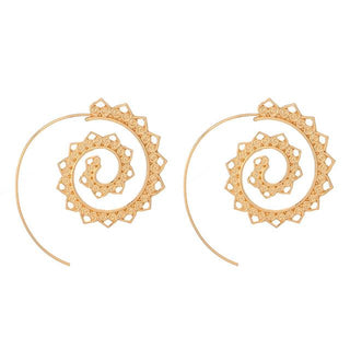 Boucles d'Oreilles Indiennes Tribales - Mode