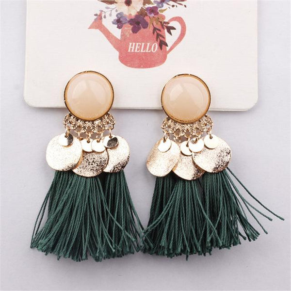 Boucles d'oreilles bohème 2021 - Mode