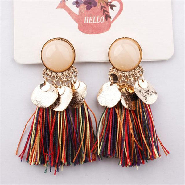 Boucles d'oreilles bohème 2021 - Mode