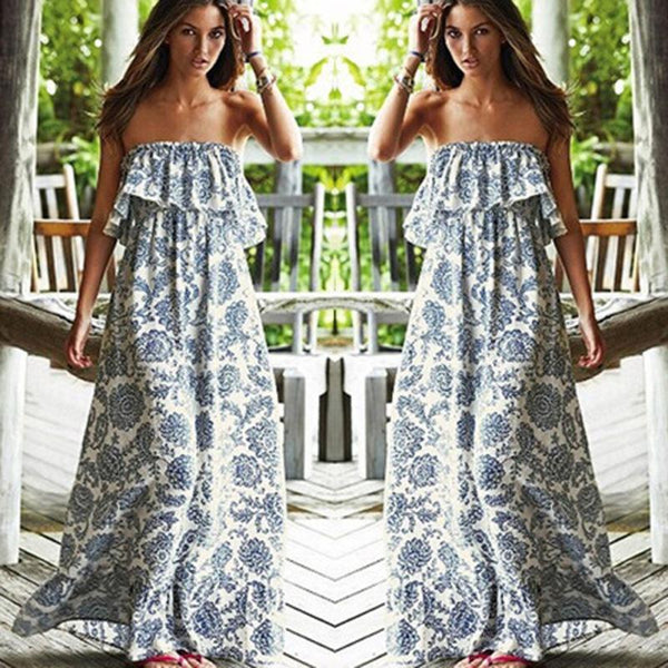 Robe maxi bohème