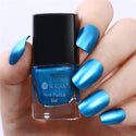 Vernis à ongles du futur - Couleurs métallisées - Fini miroir 123maquillage Bleu ciel 