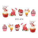 Stickers d'ongles - Nail Art - Fun - Fruits - Cupcakes & cie