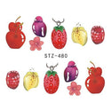 Stickers d'ongles - Nail Art - Fun - Fruits - Cupcakes & cie