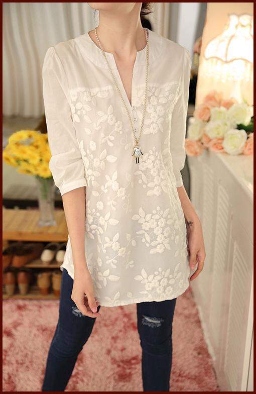 Blouse Basique Florale