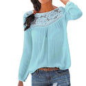 Blouse ample en dentelle - Mode