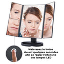 Miroir pliable - Lampes LED