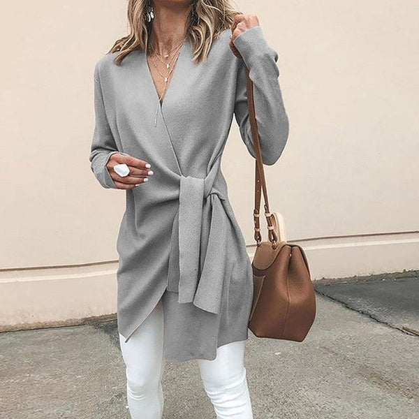 Cardigan Léger à Nouer