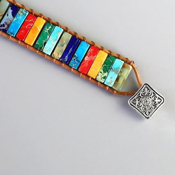 Bracelet de Positivité Rempli de Couleurs