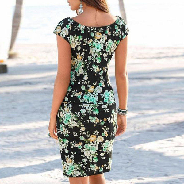 Robe Droite Florale