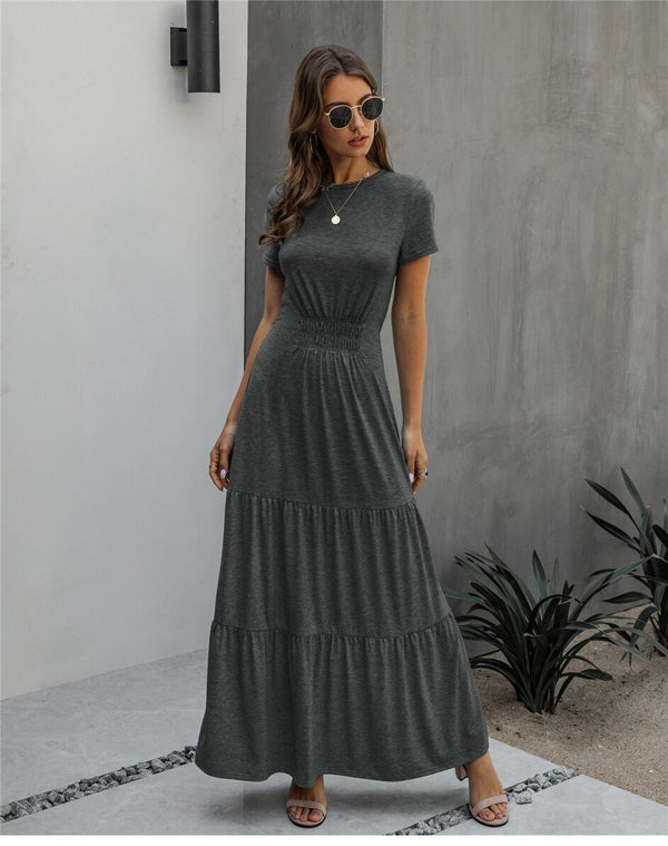 Robe Bohème Noire Longue