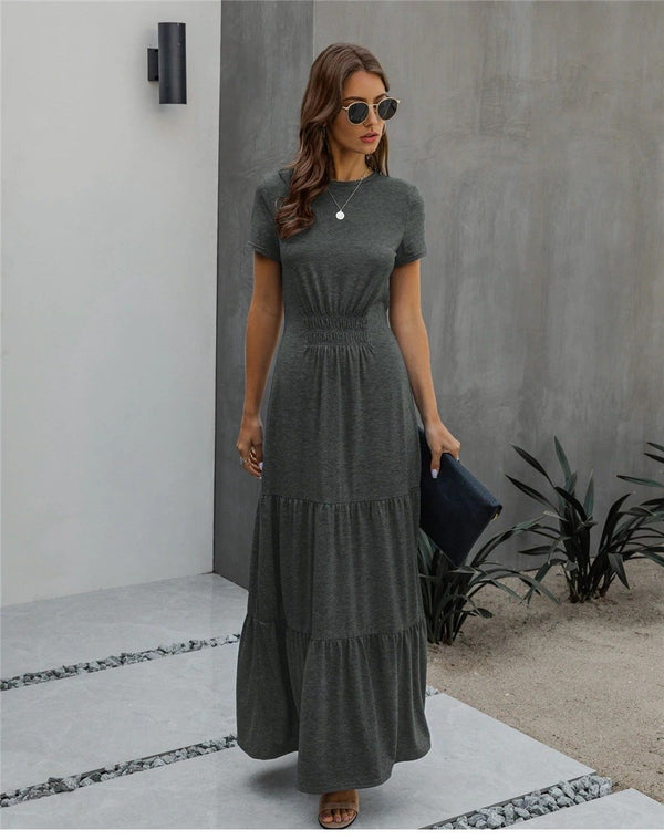 Robe Bohème Noire Longue