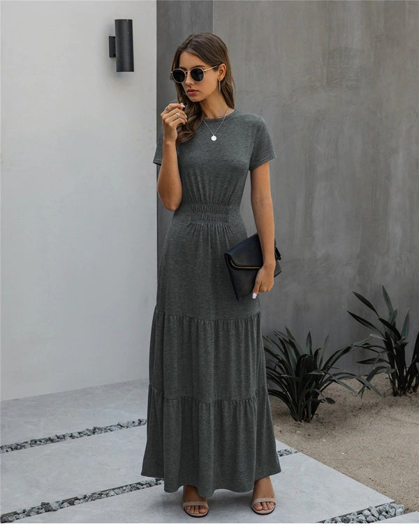 Robe Bohème Noire Longue