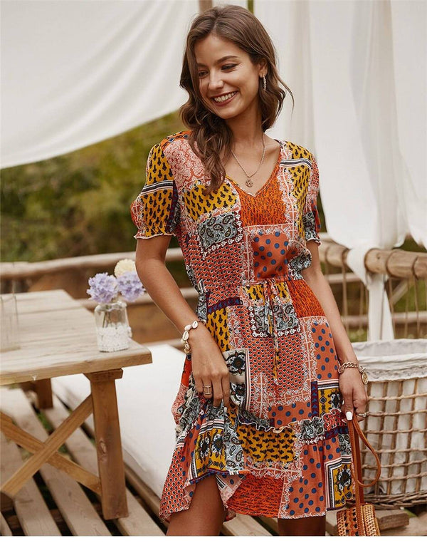 Robe Plage Hippie Chic