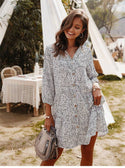 Robe Hippie Chic Blanche