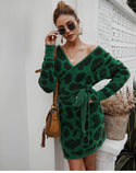 Robe Bohème Chic Verte