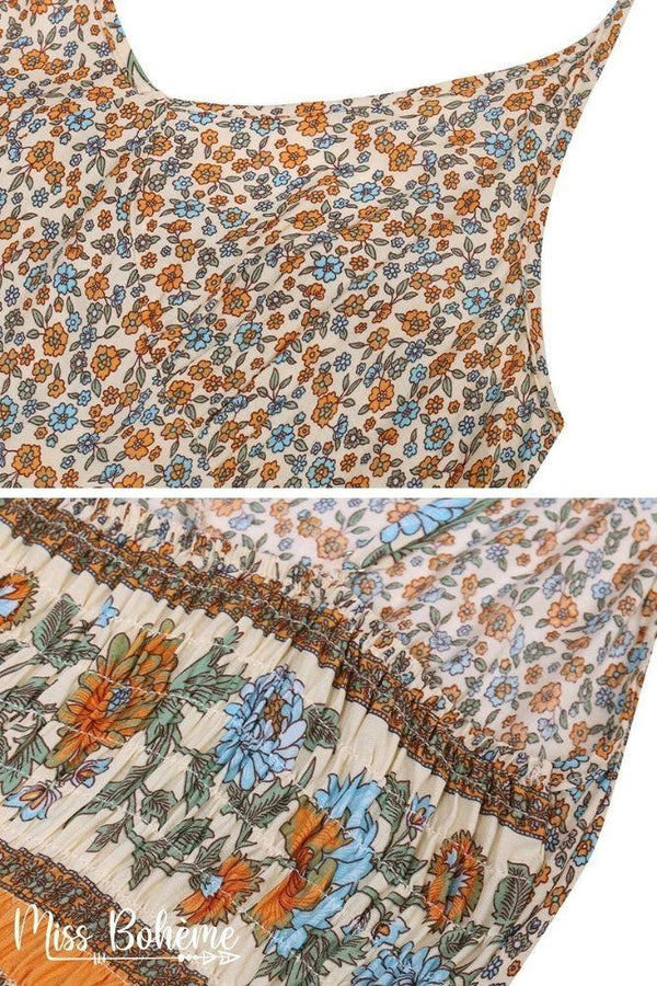 Robe Bohème Empire Vintage