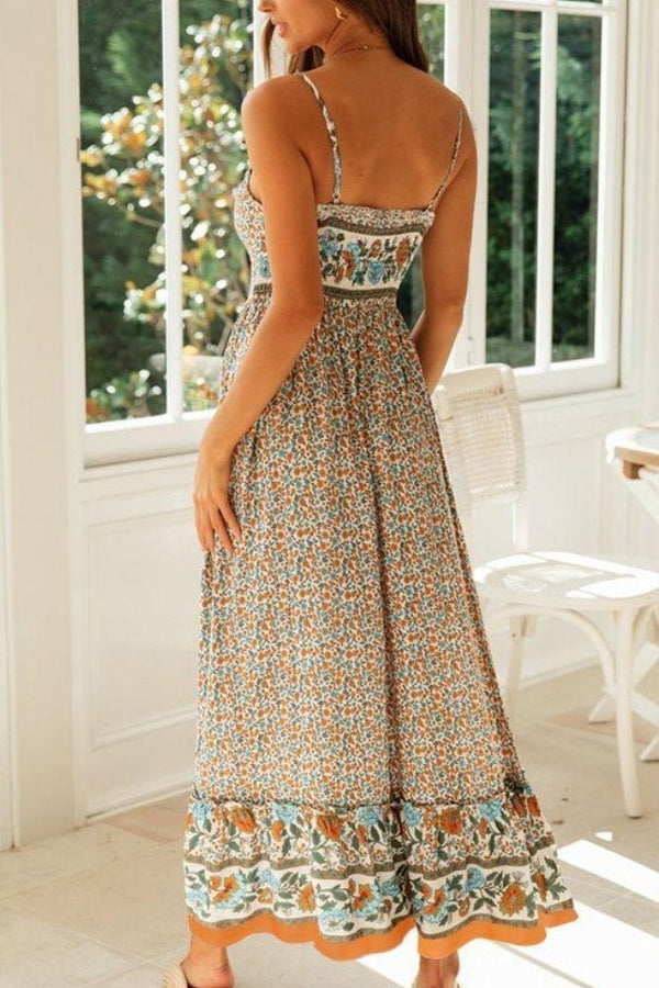 Robe Bohème Empire Vintage