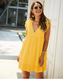 Robe Hippie Jaune