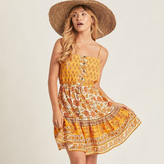 Robe Hippie Romantique  | Femme Classe