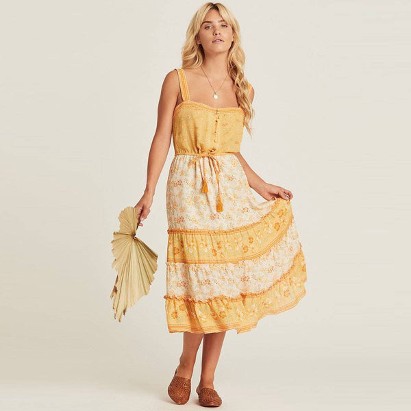 Robe Longue Style Boho| Femme Classe