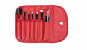 Trousse 7 pinceaux essentiels 123maquillage rouge 