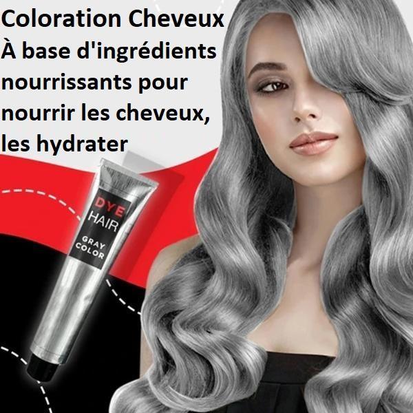 Coloration Cheveux Grise Métallique - ColorHair™