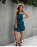 Robe Bohème Bleu Marine