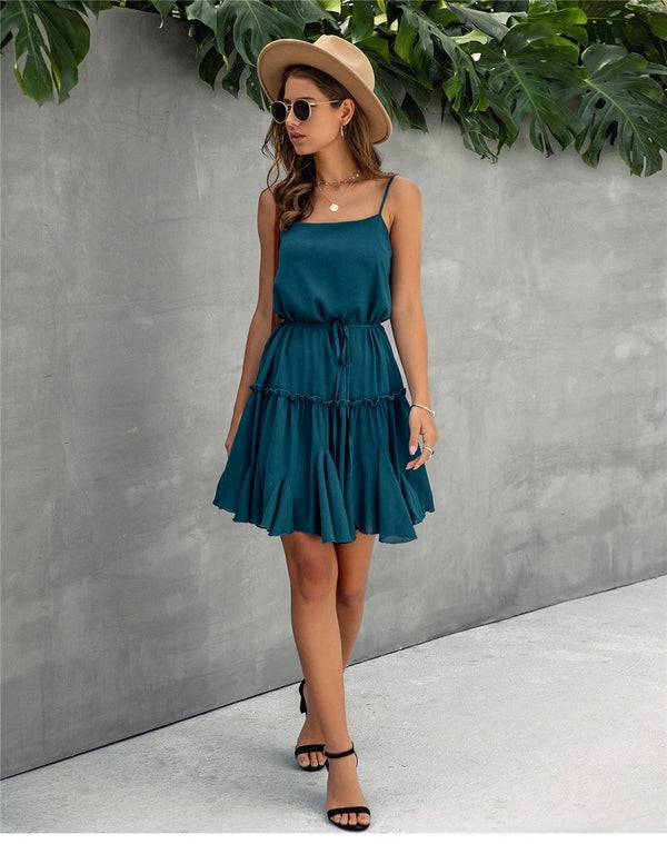 Robe Bohème Bleu Marine