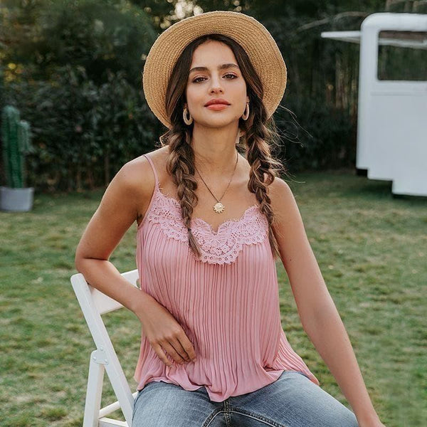 Top Dentelle Bohème Chic