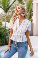 Tunique Blanche Bohème Chic